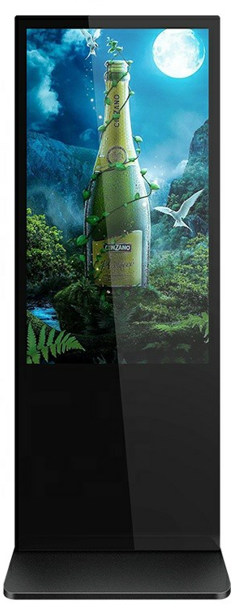 LED Advertising Display 2K 43-INCH Floor Stand ANDROID - TOUCH SCREEN