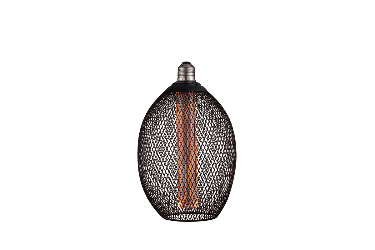 LED Bulb E27 2.5W BLACK - GOLDEN GLASS