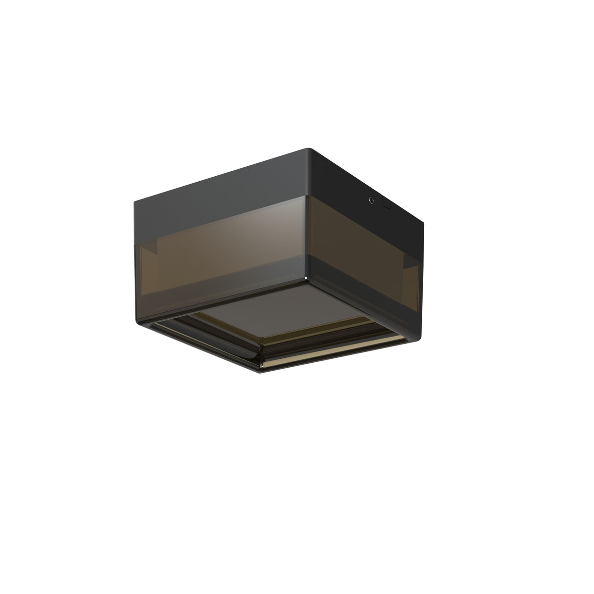 LED Outdoor Ceiling Light Square Black/Black 9W 3CCT IP65