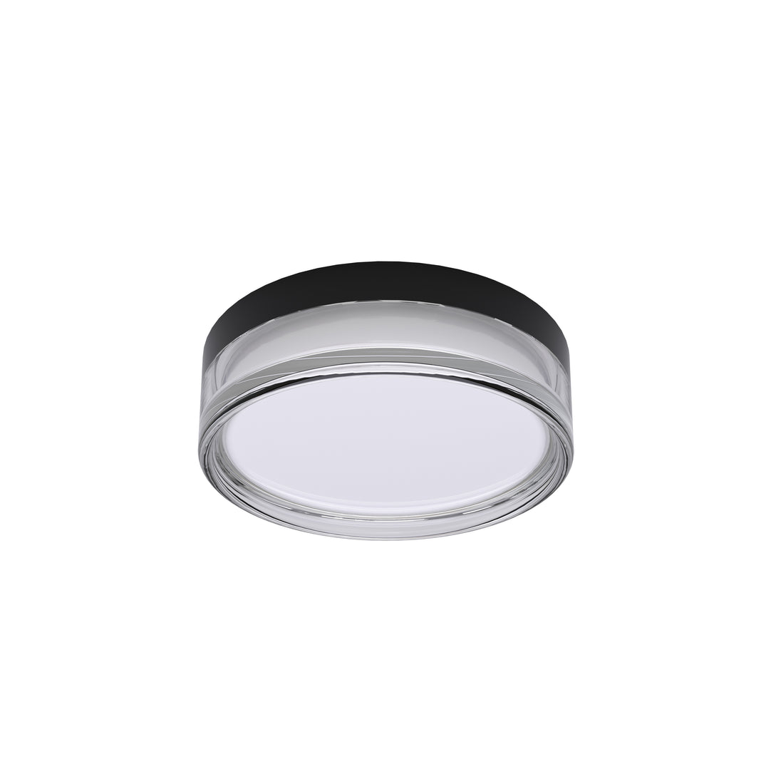 LED Outdoor Ceiling Light Round Black/White 18W 3CCT IP65
