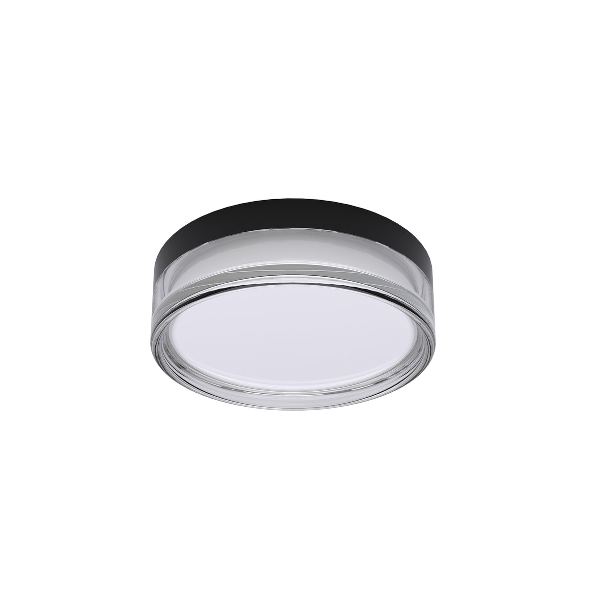 LED Outdoor Ceiling Light Round Black/White 18W 3CCT IP65