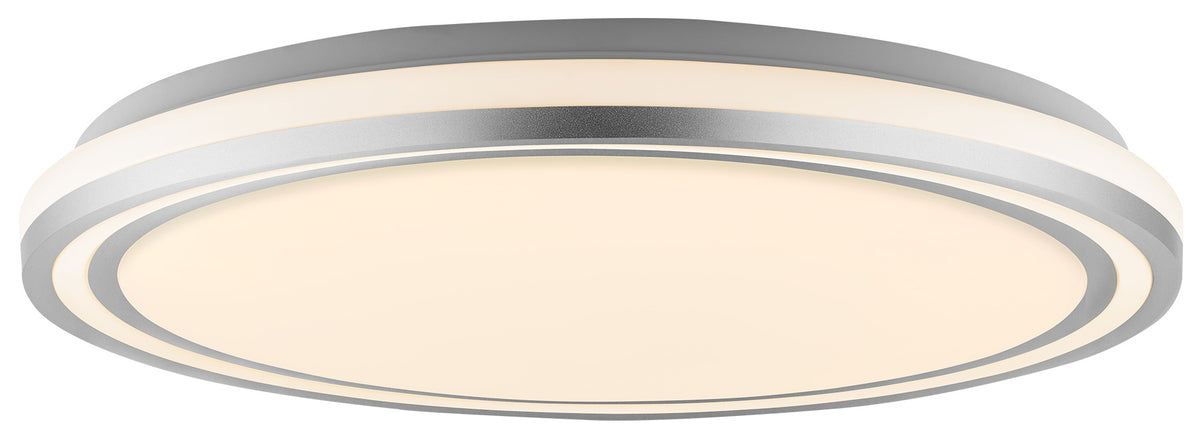 LED Ceiling Light 36W White/Silver Body CCT