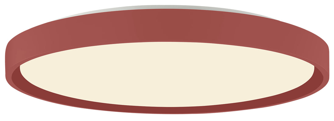LED Ceiling Light 36W White/Red Velvet Body CCT