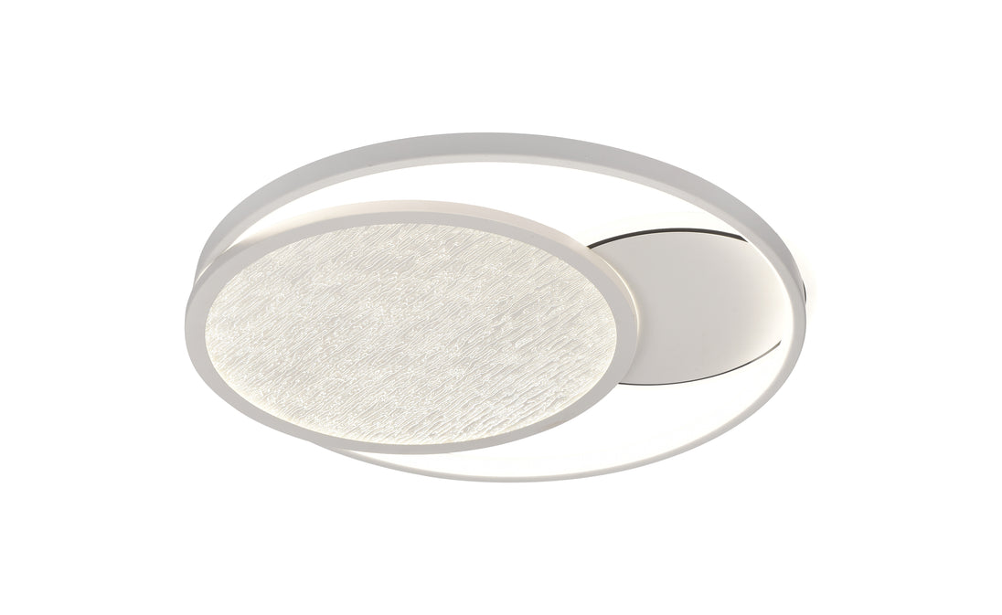 LED Ceiling Light 64W White/Grey Body CCT + Remote Control