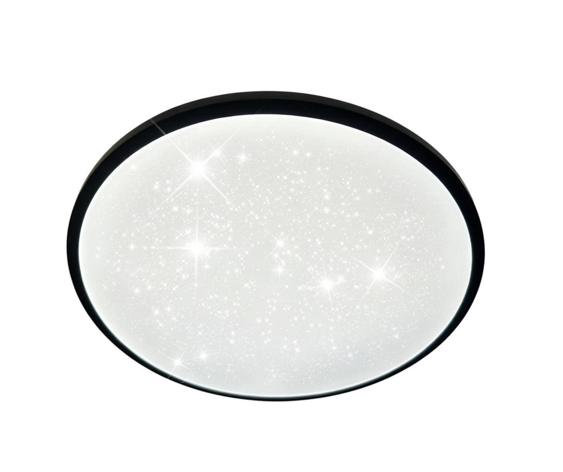 LED Ceiling Light 24W Black/White 3CCT-Memory + Remote Control