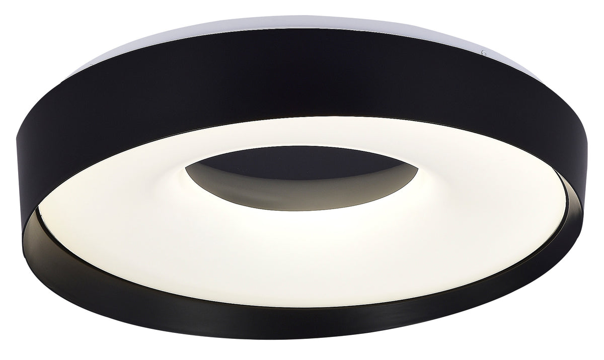 LED Ceiling Light Black 54W 3CCT-Memory + Remote Control