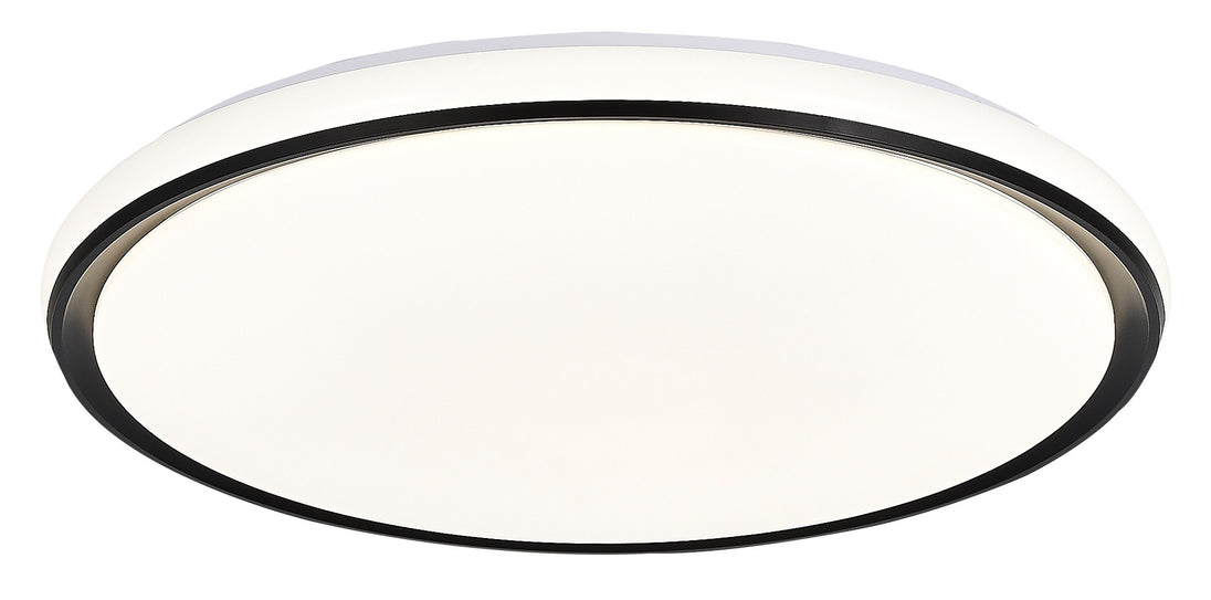 LED Ceiling Light Black/White 54W 3CCT-Memory + Remote Control