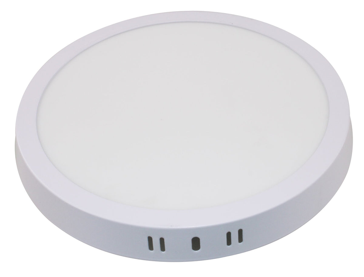 24W LED Surface Panel Round 3CCT White