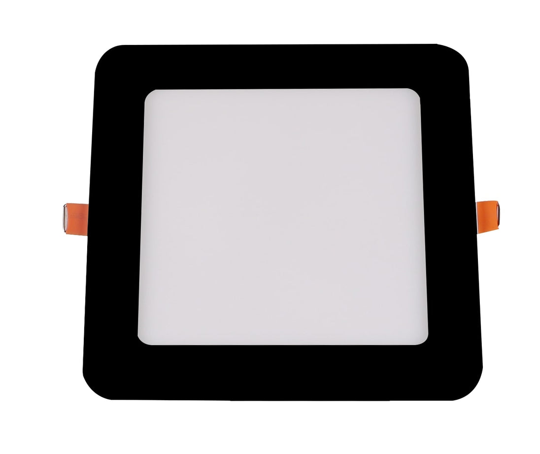 18W LED Built-In Slim Module Square 3CCT Black
