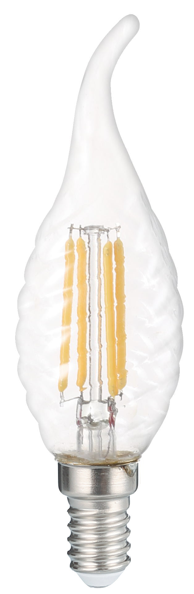 LED TWIST TIP CANDLE C35 E14 4W FILAMENT