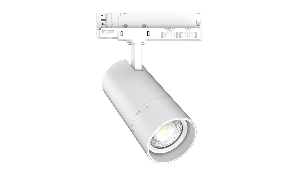 LED Track Light CCT 20W/25W/30W BRIDGELUX - White Body