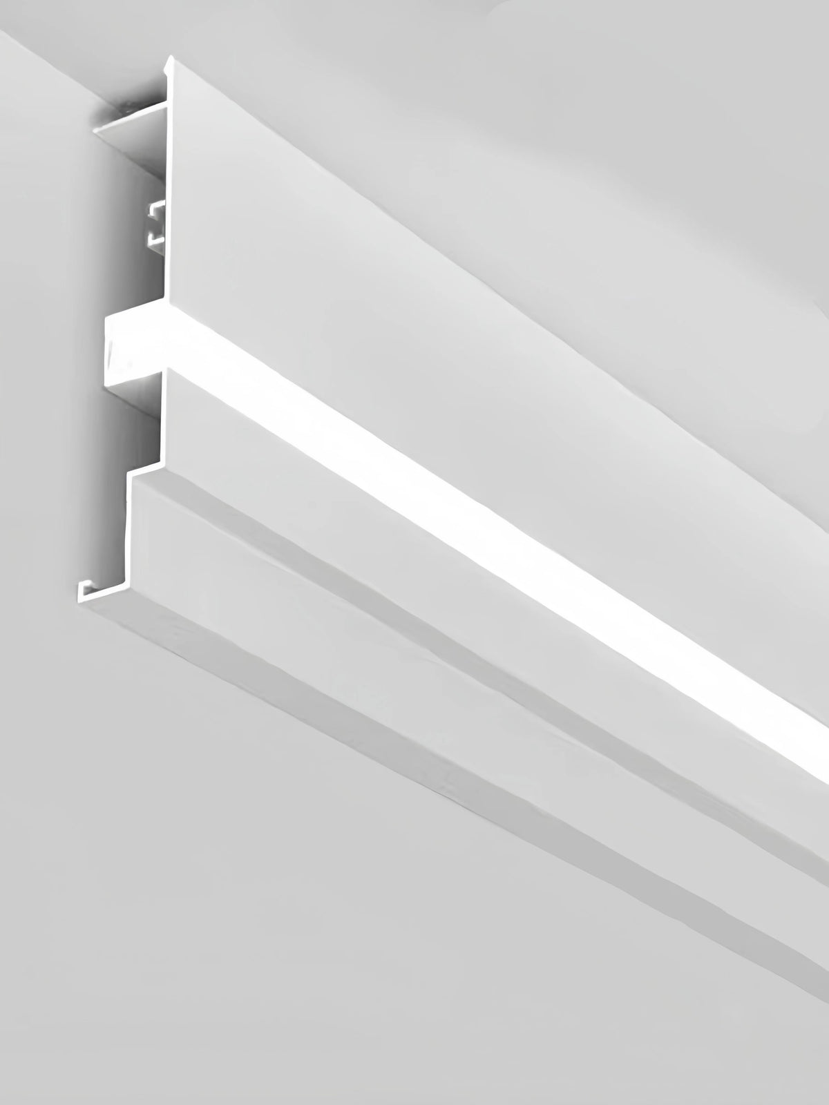 Aluminium Profile for Ceiling White body/White cover L=2M