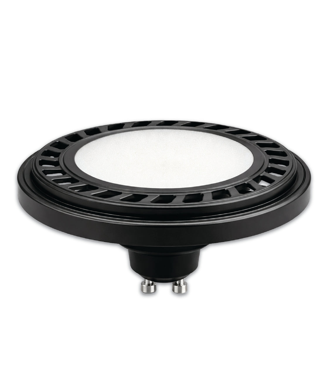 LED AR111/GU10 15W 120° - Plastic Black