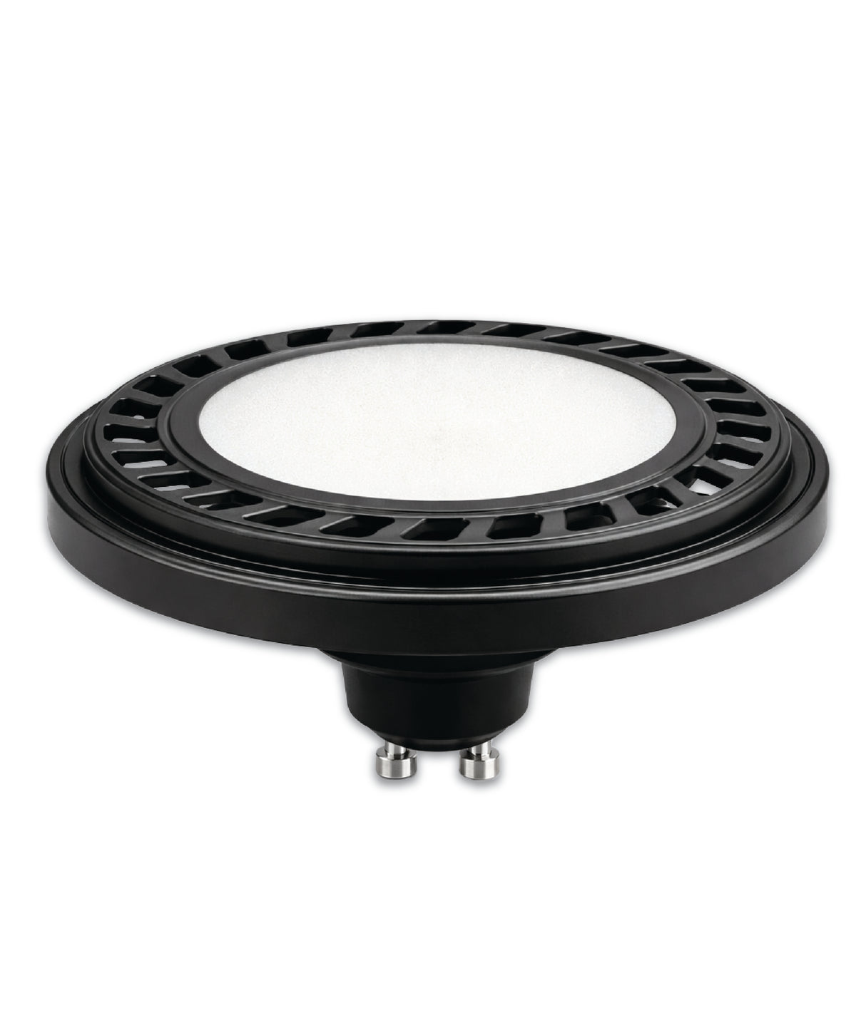 LED AR111/GU10 15W 120° - Plastic Black