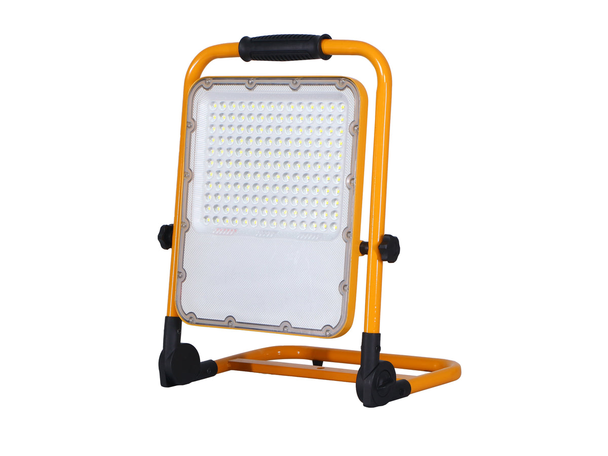 LED Portable Rechargable SMD Floodlight - USB CHARGING - 50W DC3.2V/4AH