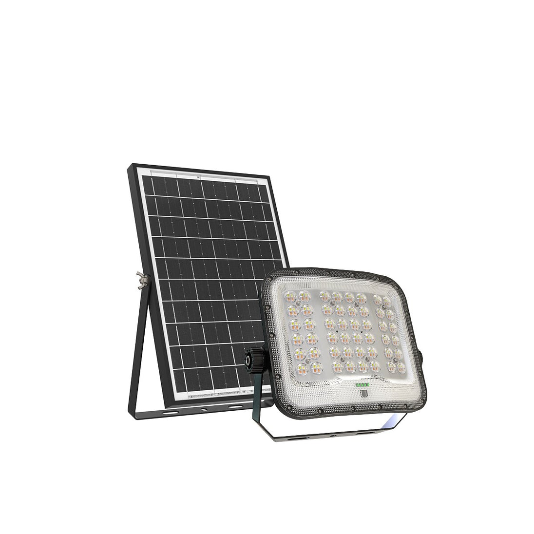 LED Solar Floodlight 650LM 5Ah CCT IP65 + Sensor + Remote Control