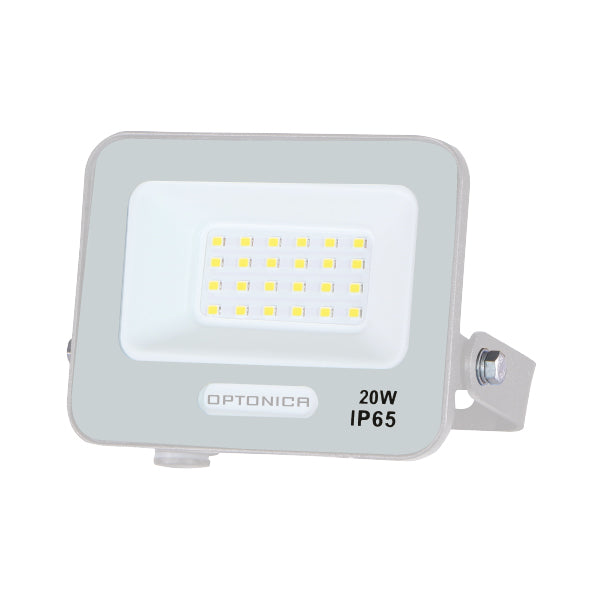 LED SMD Floodlight White Body IP65 with 15 cm Cable