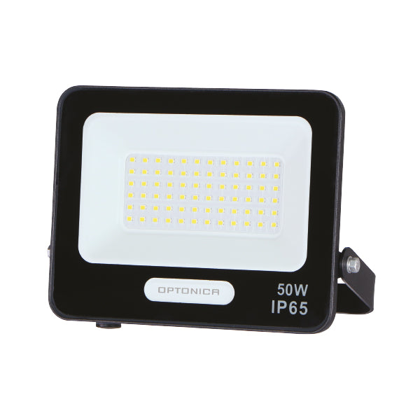 LED SMD Floodlight Black Body IP65 with 15 cm Cable