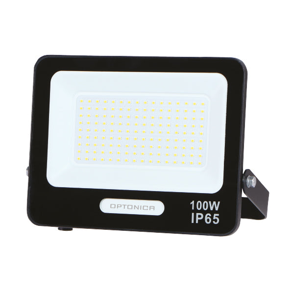 LED SMD Floodlight Black Body IP65 with 15 cm Cable