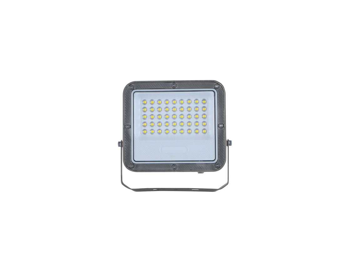 LED SMD Floodlight 30W Grey Body IP65 with 100cm Cable