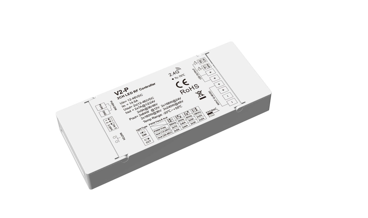 1/2CH DIM or CCT LED Controller