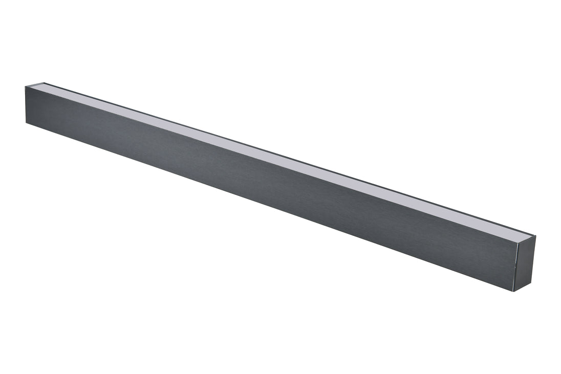 LED Plastic Linear Light 38W 3CCT BLACK