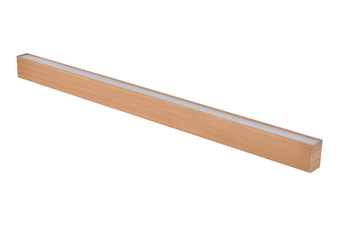 LED Plastic Linear Light 38W 3CCT WOOD