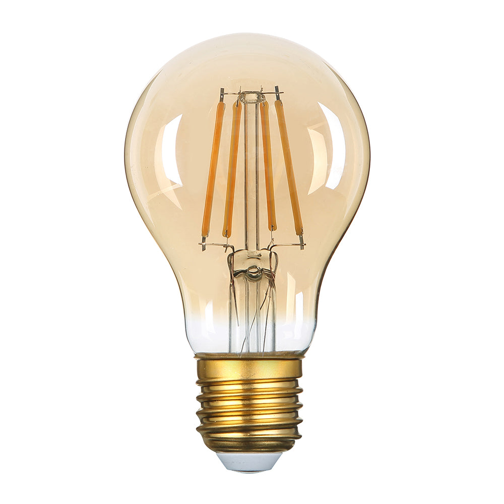 LED Bulb E27 A60 Golden Glass
