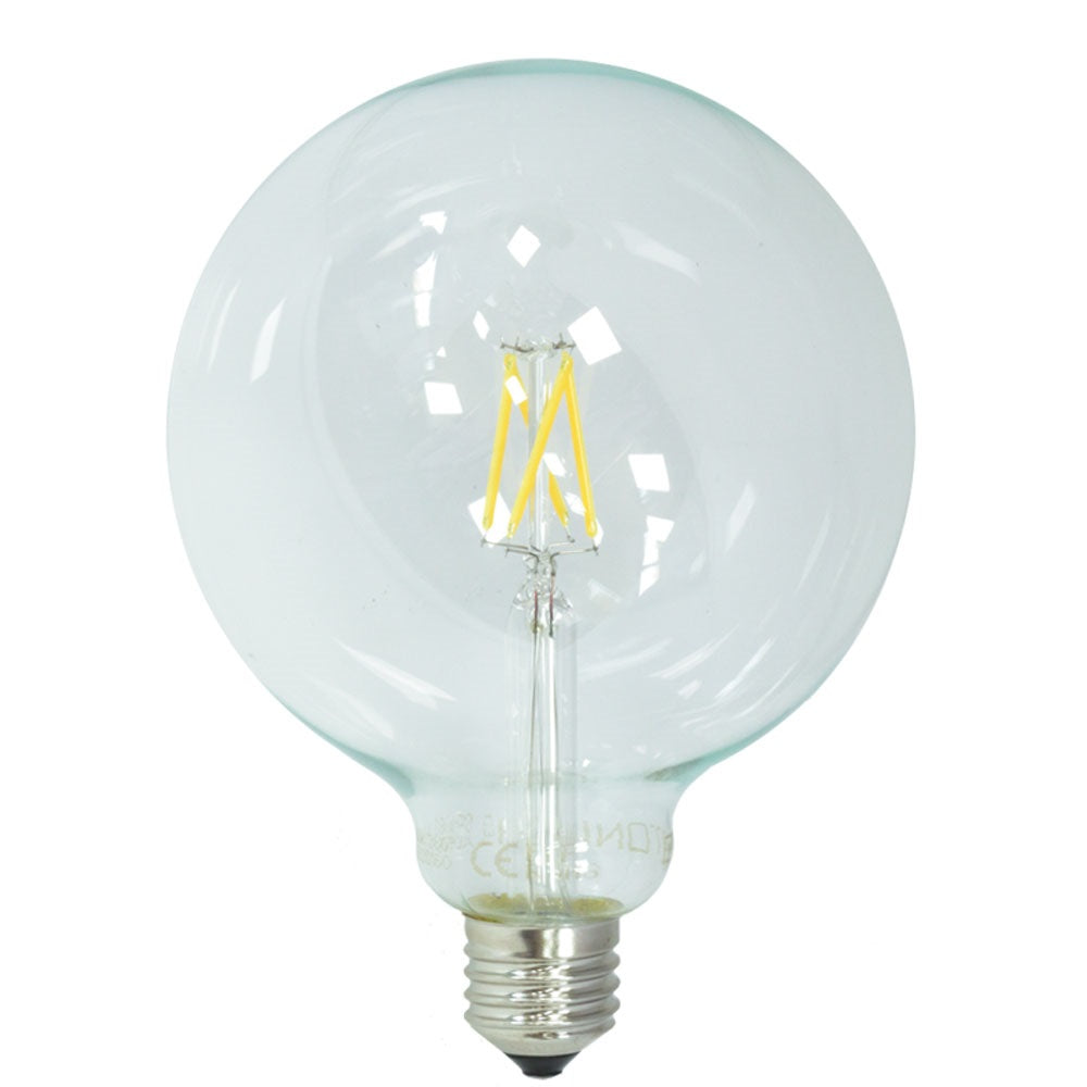 LED Filament Bulb G125 E27