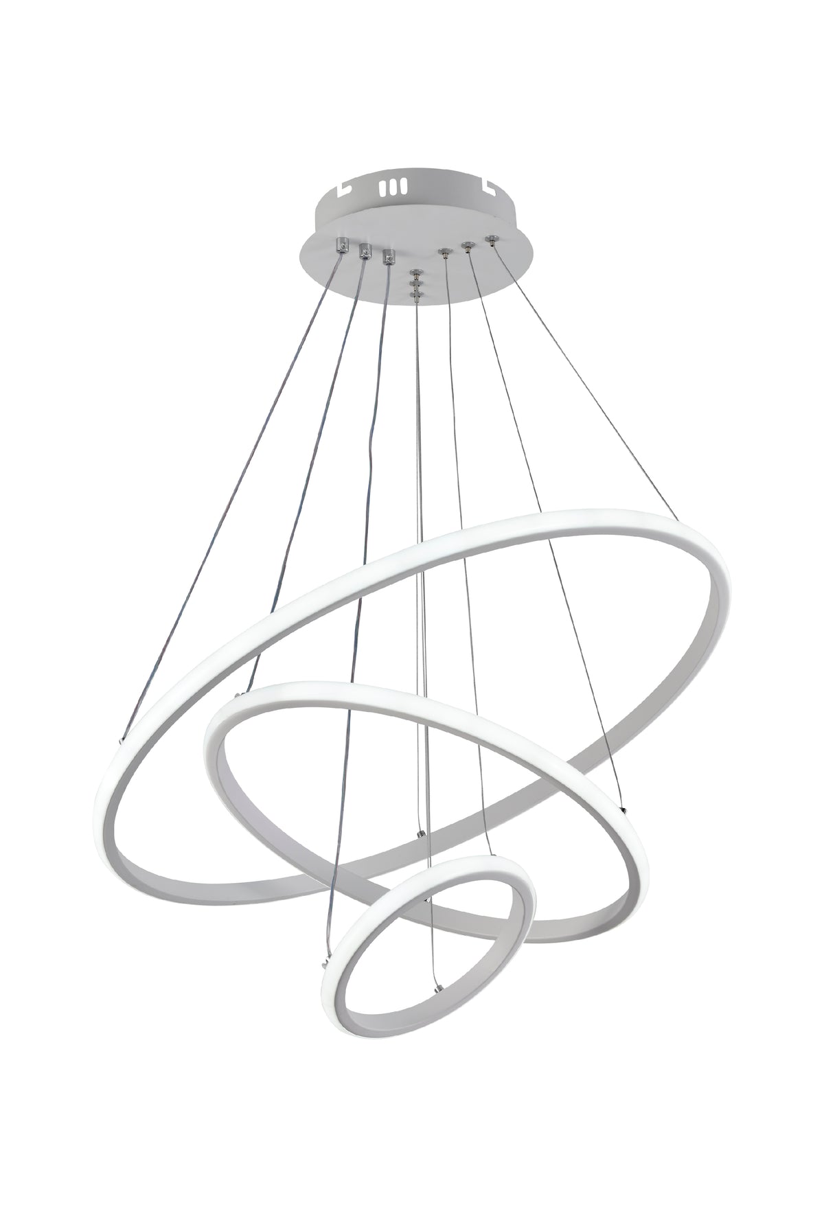 LED Pendant Lamp CCT 78W White Dimmable + Remote Control