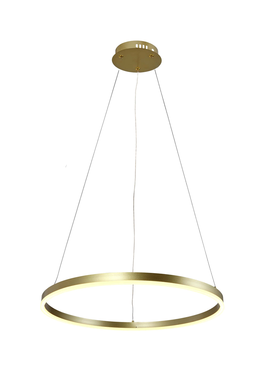 LED Pendant Lamp 22W Satin Gold
