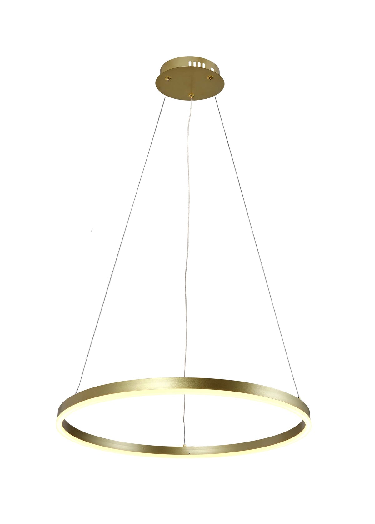 LED Pendant Lamp 22W Satin Gold