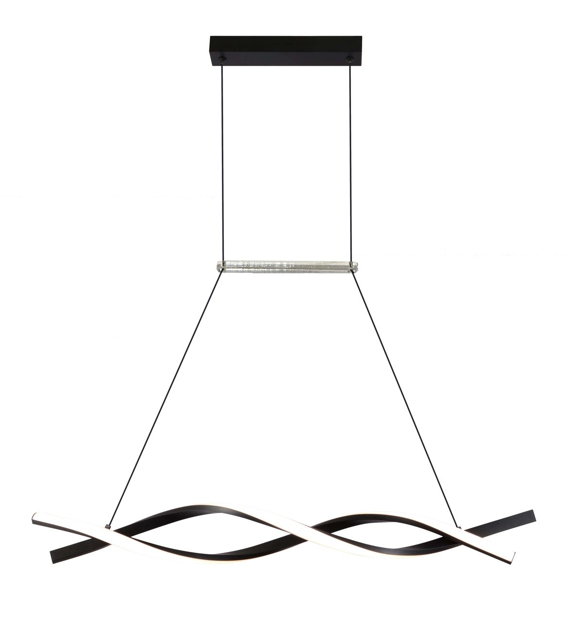 LED Pendant Lamp 28W Sand Black