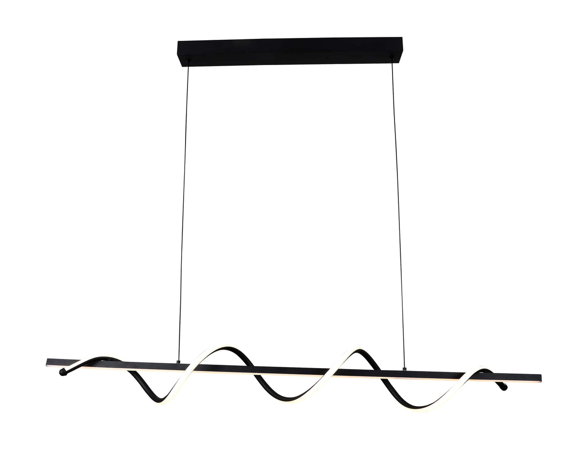 LED Pendant Lamp 30W Sand Black