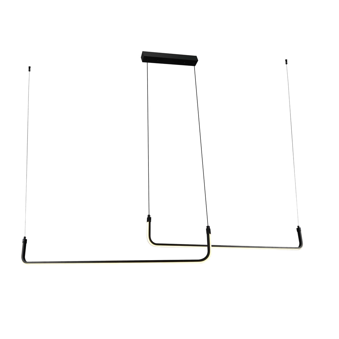 LED Pendant Lamp 25W Sand Black