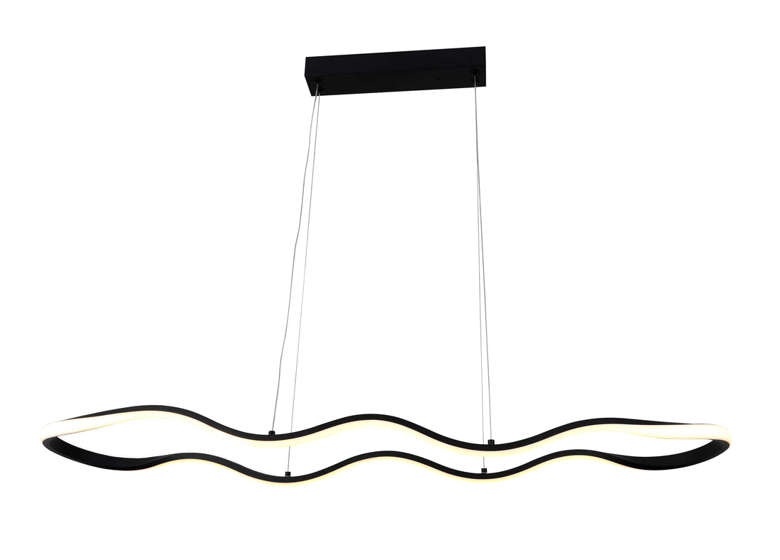 LED Pendant Lamp 24W Sand Black