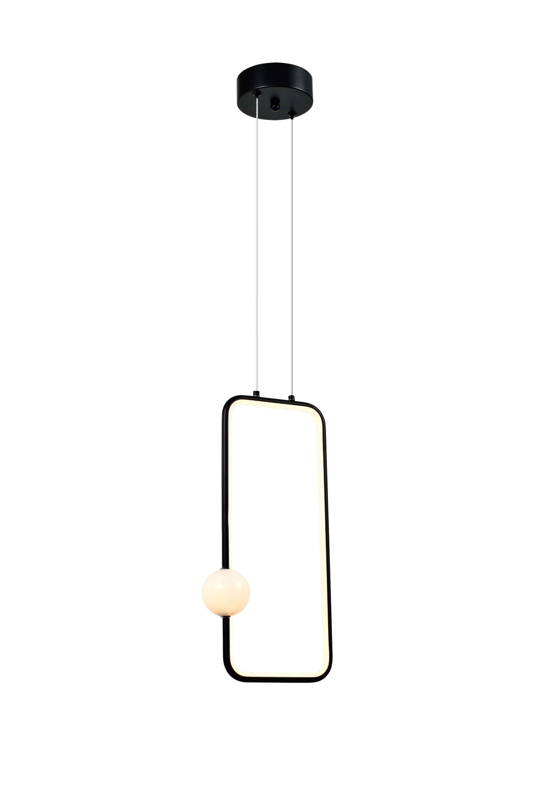 LED Pendant Lamp 15W Sand Black