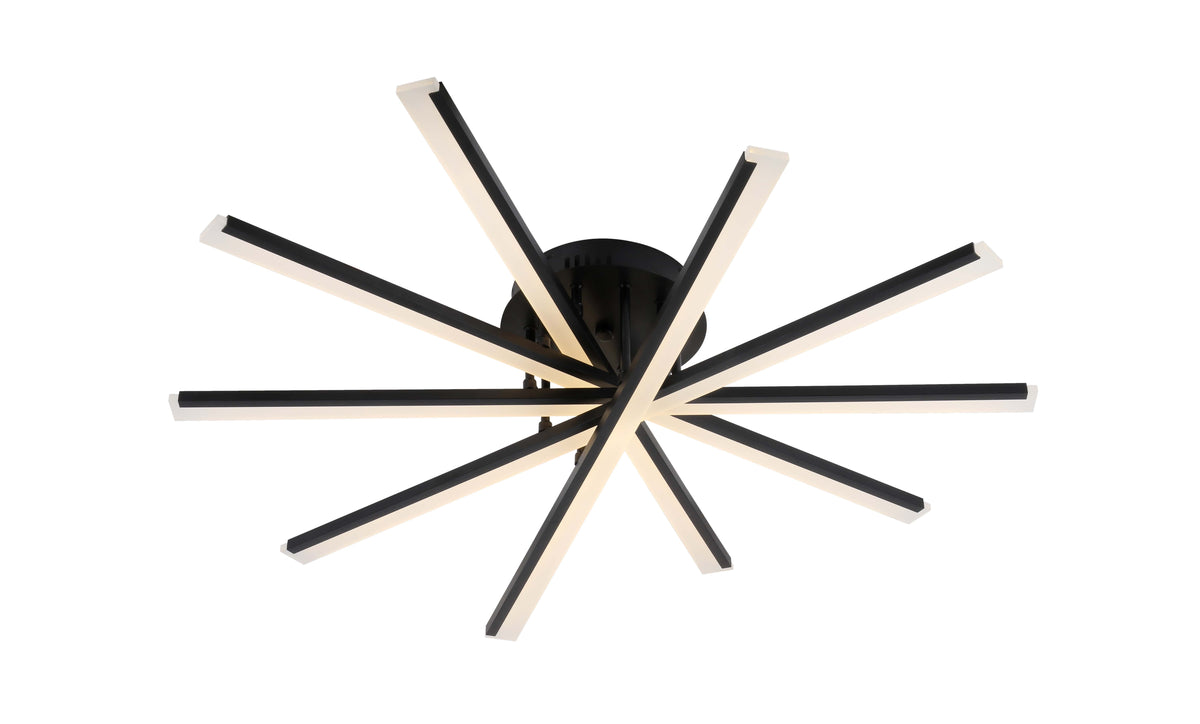 LED Ceiling Lamp 50W Black