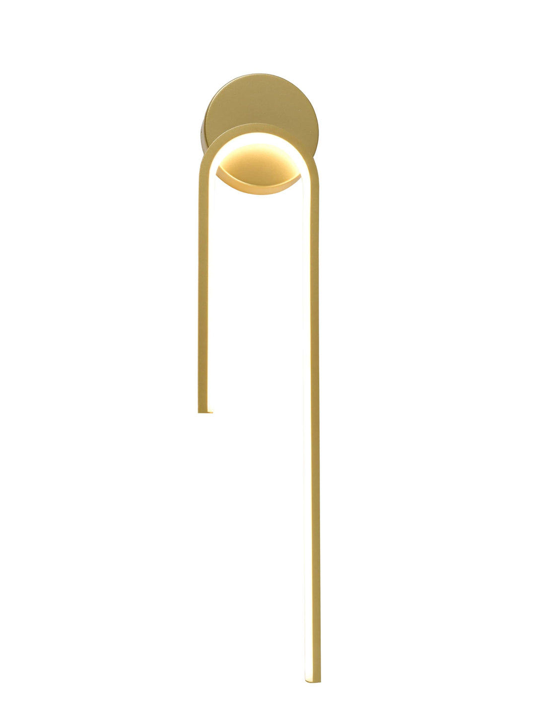 LED Ceiling/Wall Lamp 10W Satin Gold