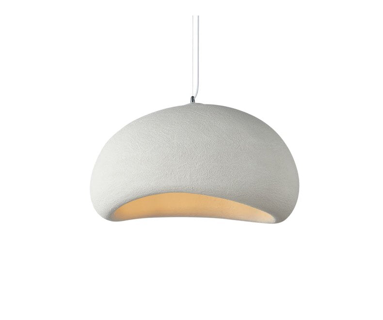 LED Pendant Lamp E27 White/Grey D500