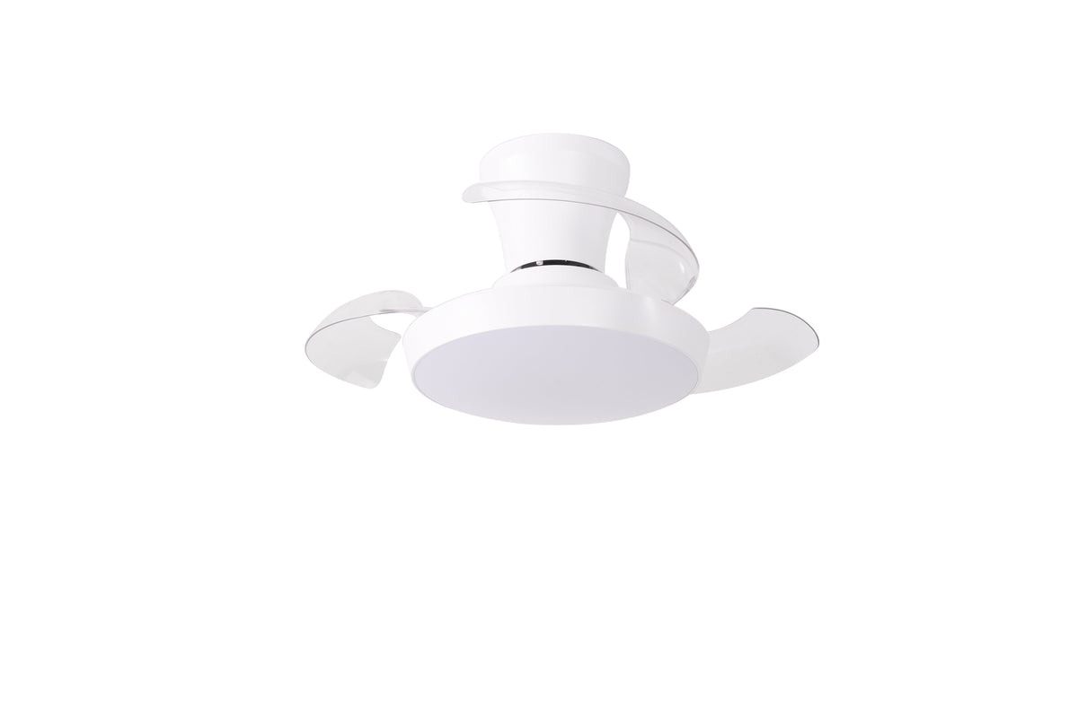 LED FAN Ceiling 20W/3CCT White Body + Remote Control
