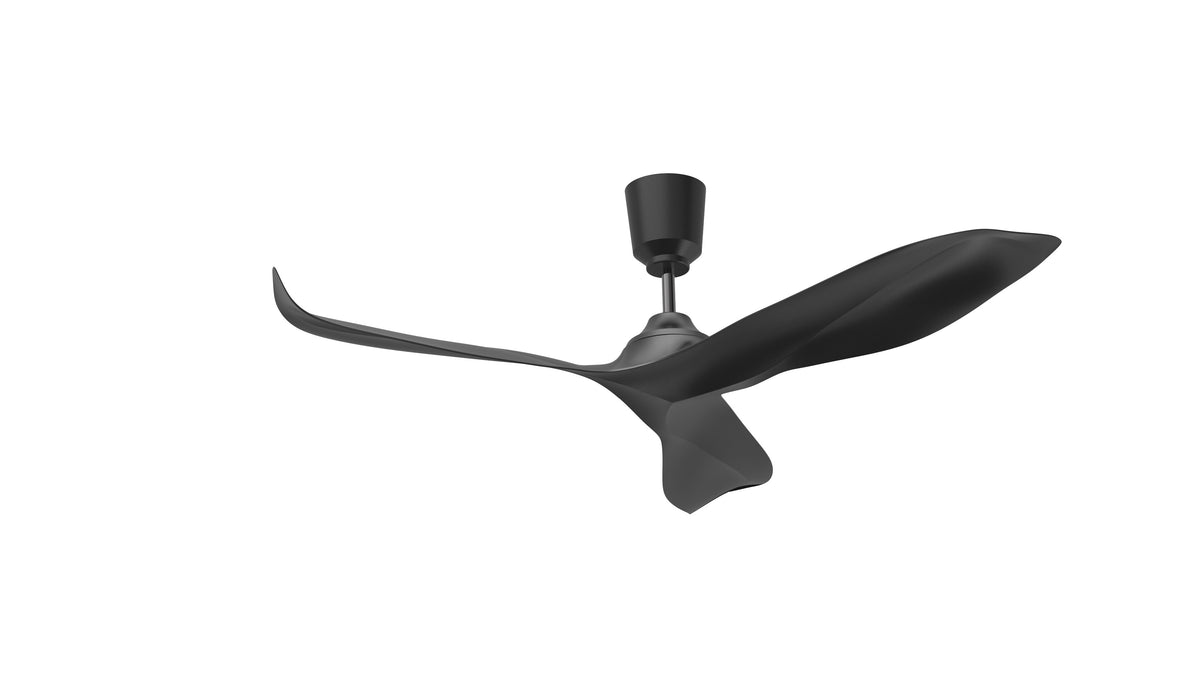 LED Fan Ceiling 40W Black + Remote Control