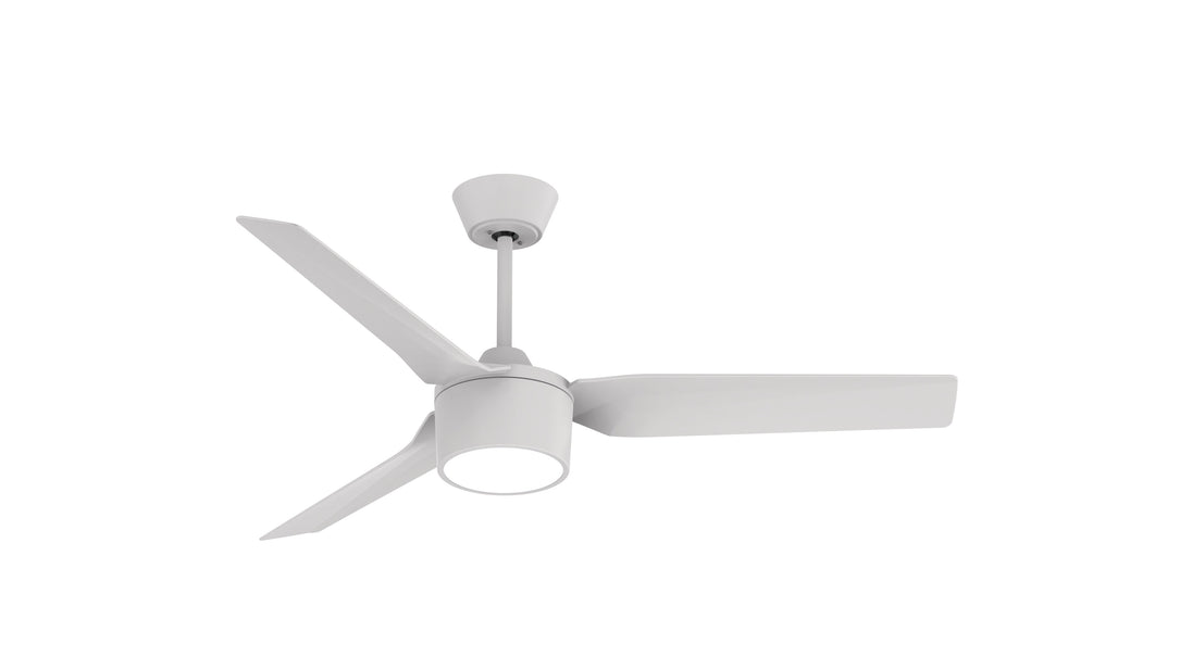 LED Fan Ceiling 18W 3CCT White + Remote Control