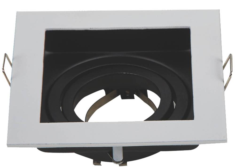 Spotlight Fixture Aluminium White/Black Max 35W