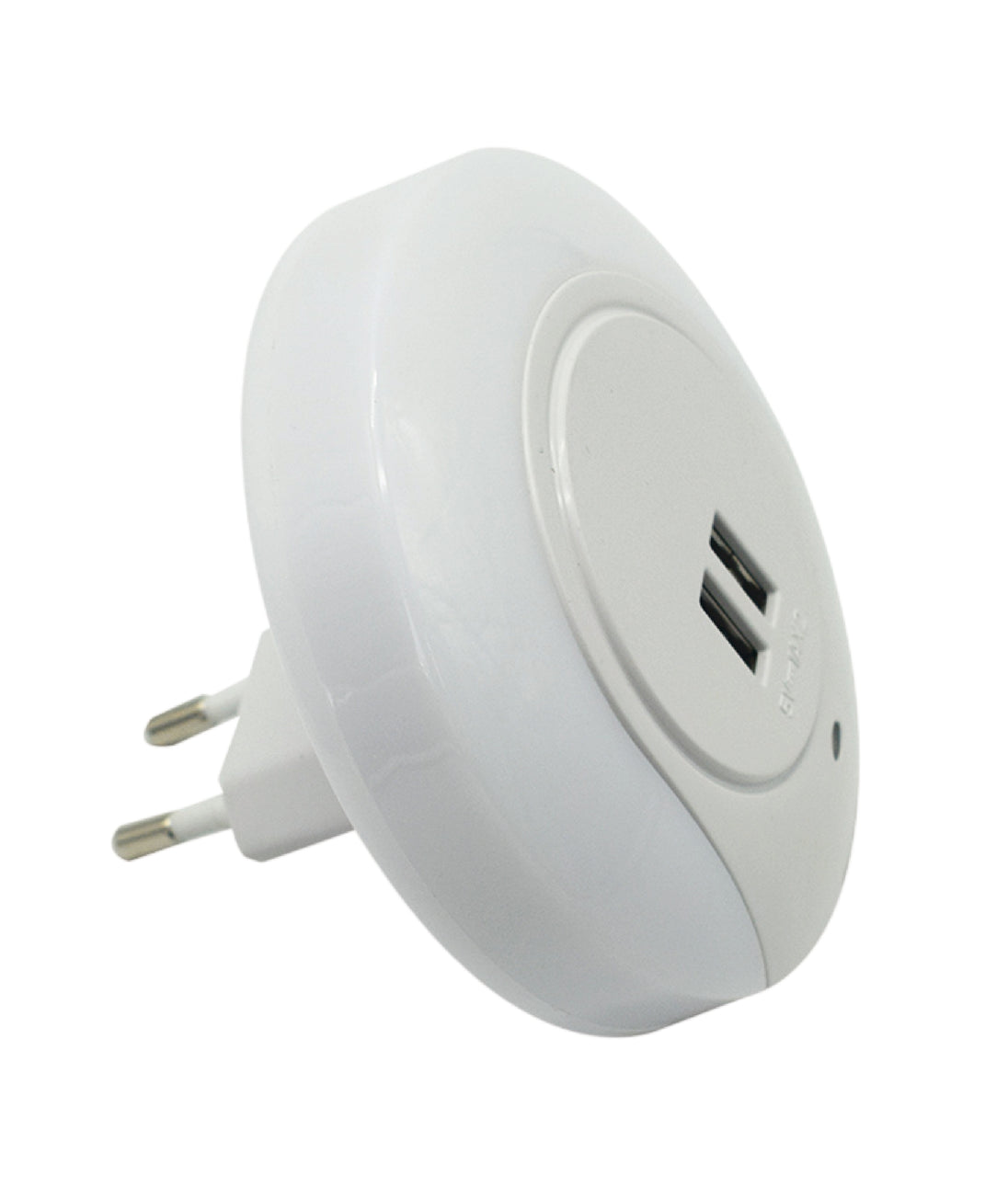 Kids Toy Light Sensor Night Lamp AUTO-ON/OFF 2xUSB 0.5W