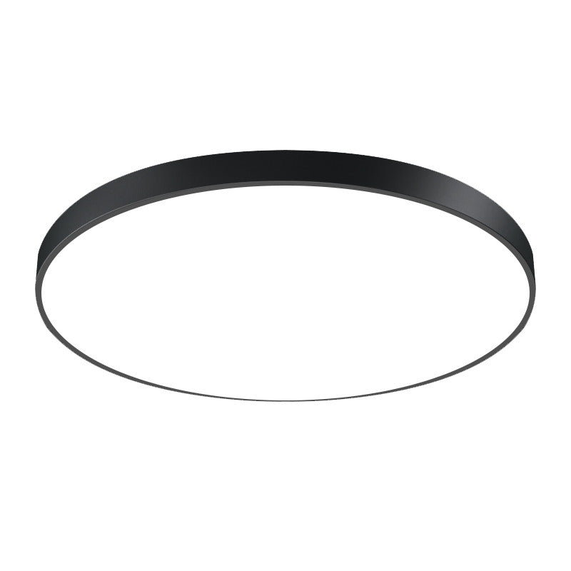 LED Ceiling Light Black Body - Round