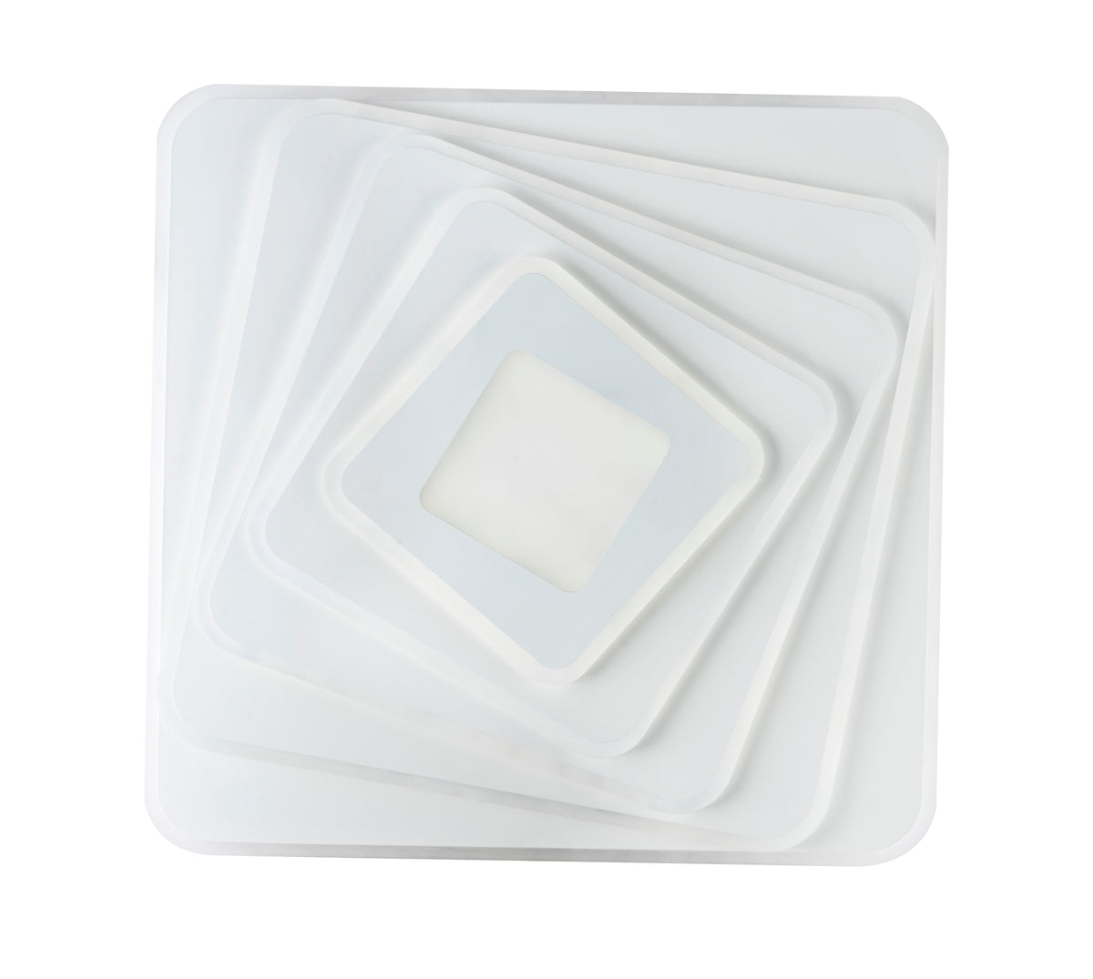 LED Ceiling Square 60x2W With Remote Control