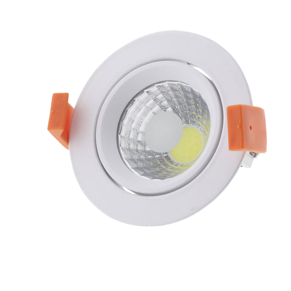 LED COB Downlight Round Rotatable 60°