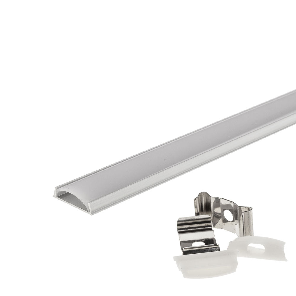FLEXIBLE BENDABLE ALUMINIUM PROFILE FOR LED STRIP