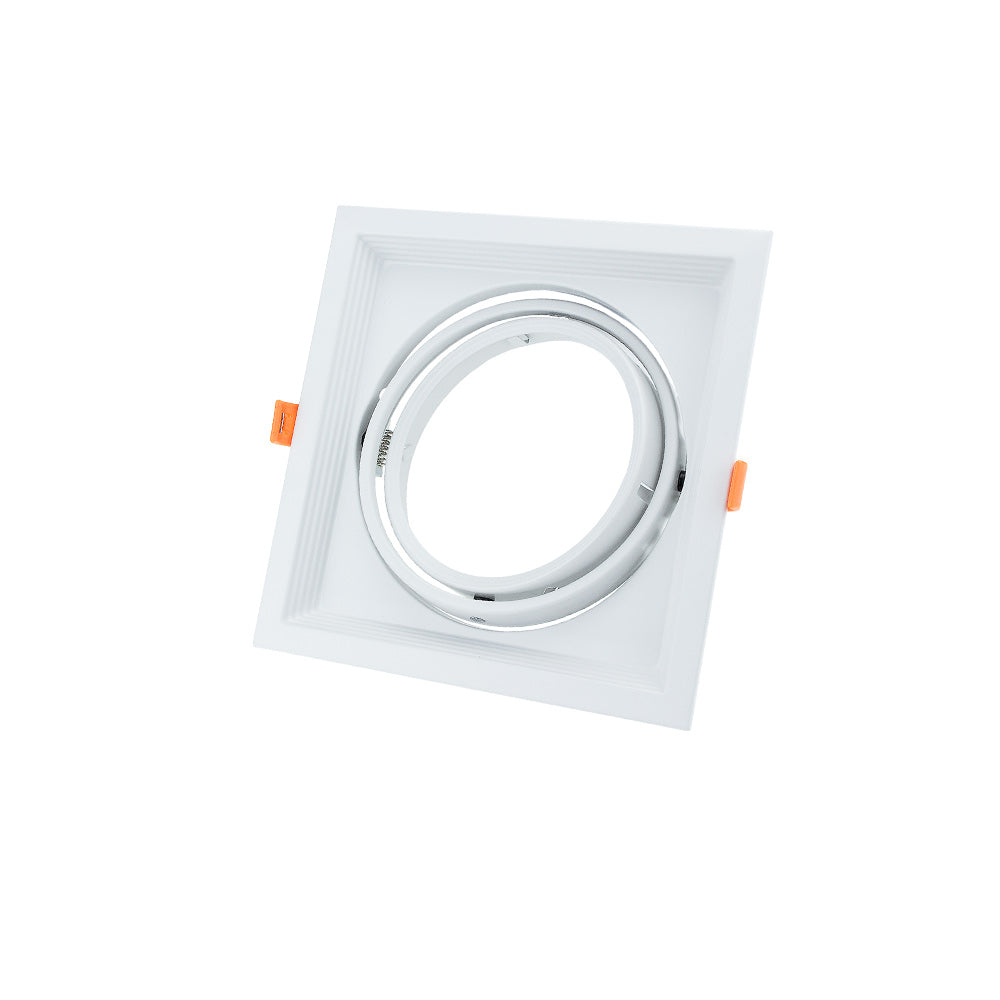 Rectangular 1*Ring Adjustable For AR111 2Pcs/Box